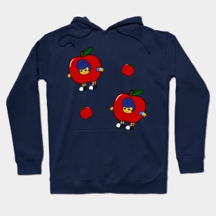 wally darling apple chibi Hoodie